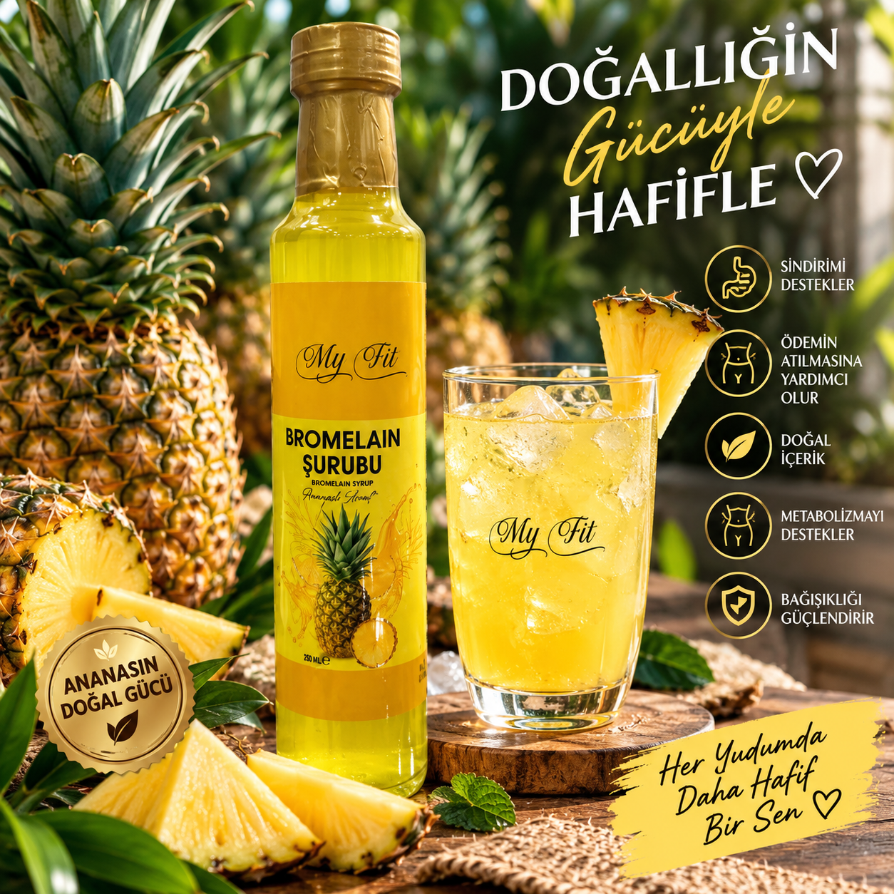 Myfit Bromelain Şurup